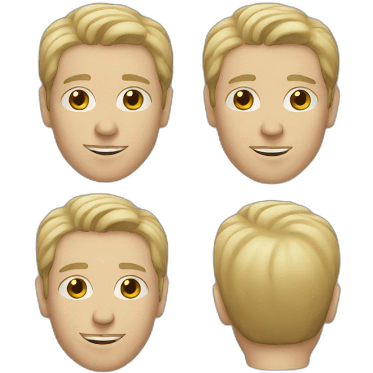 White man emoji