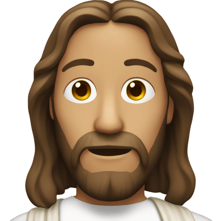 Jesus Face emoji