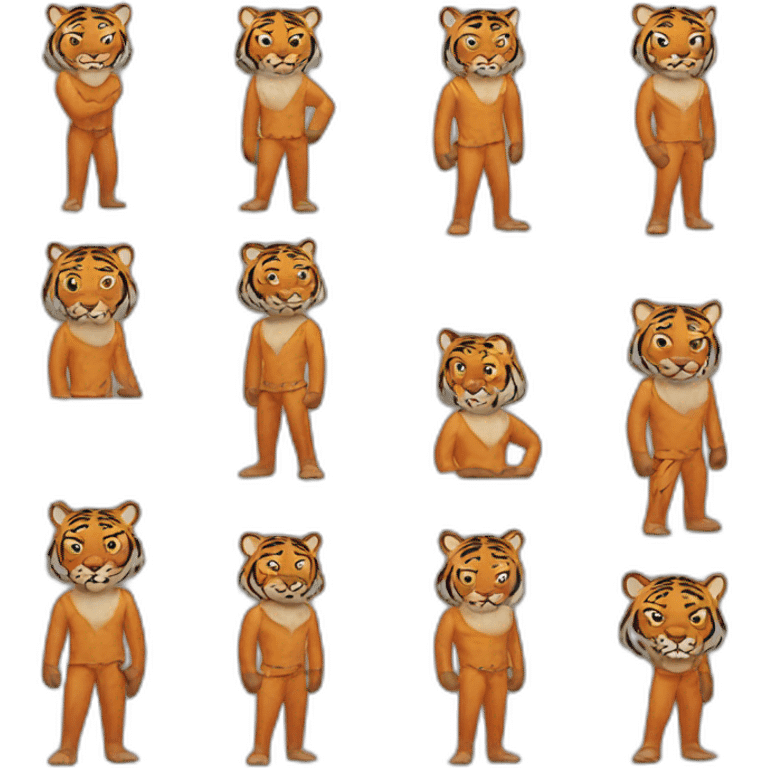 Tiger man emoji