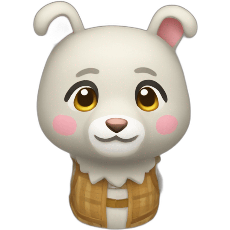 villager animal crossing emoji