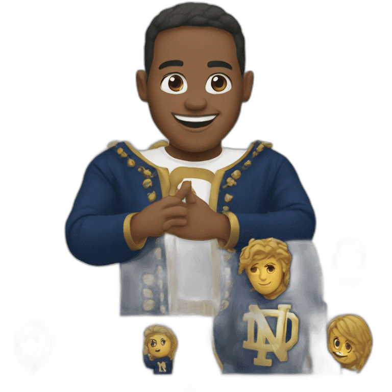 notre dame emoji