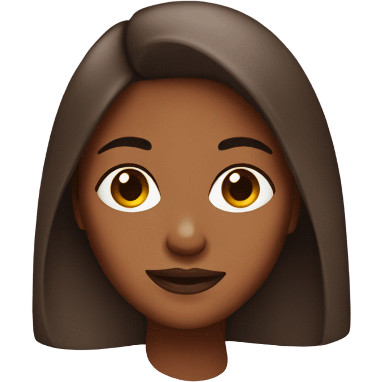 Brown skin woman  emoji