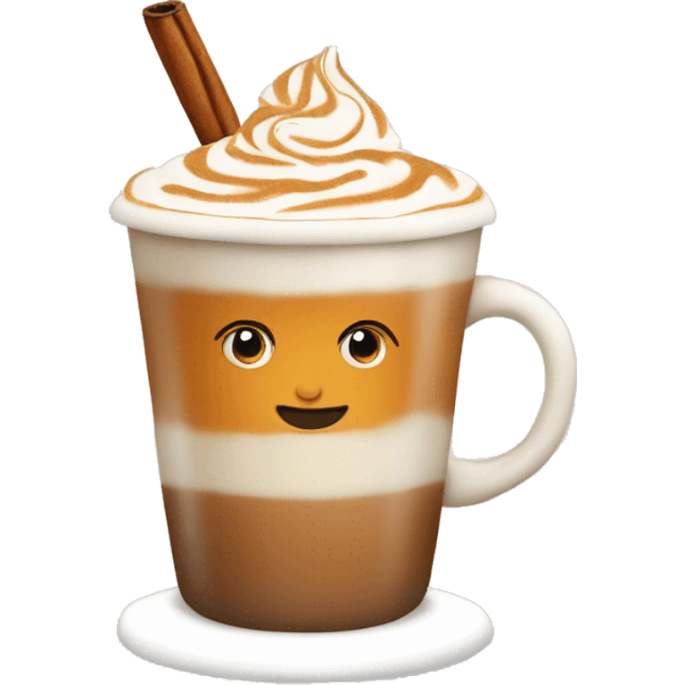 Pumpkin Spice latte emoji