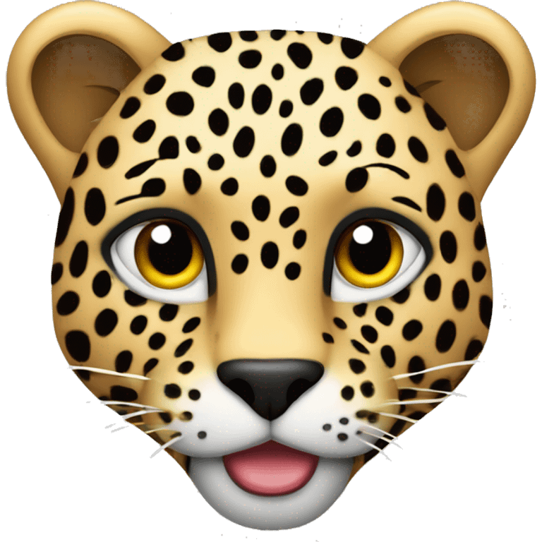 Herz mit Leopardenmuster emoji