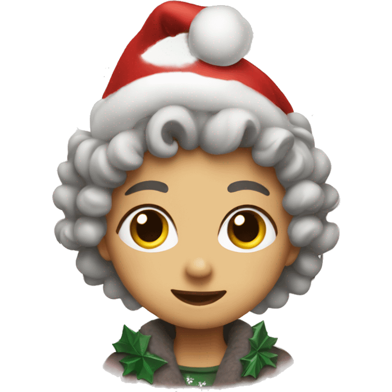 Cute Christmas emoji