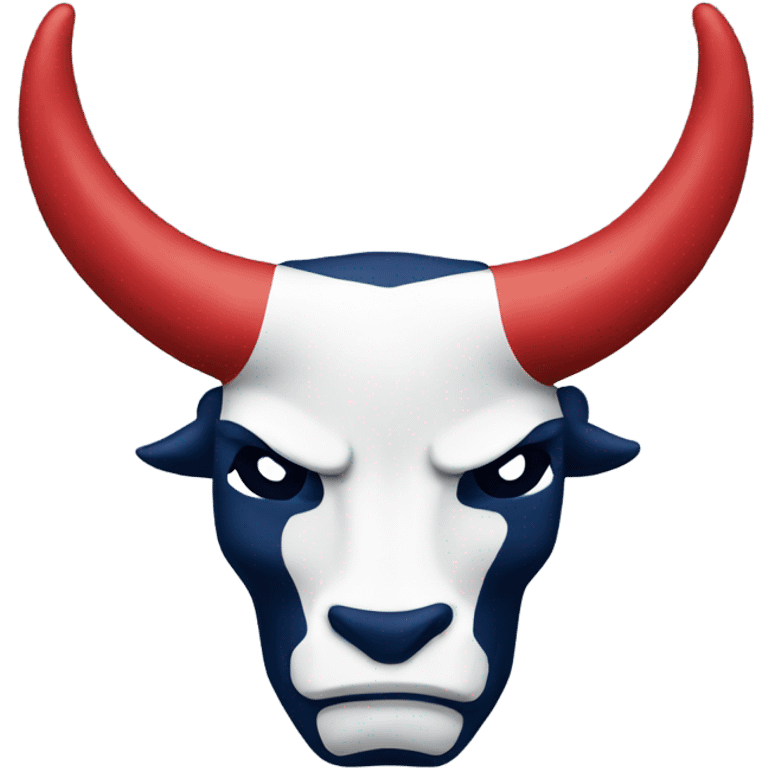 Texans logo with horns up hand  emoji