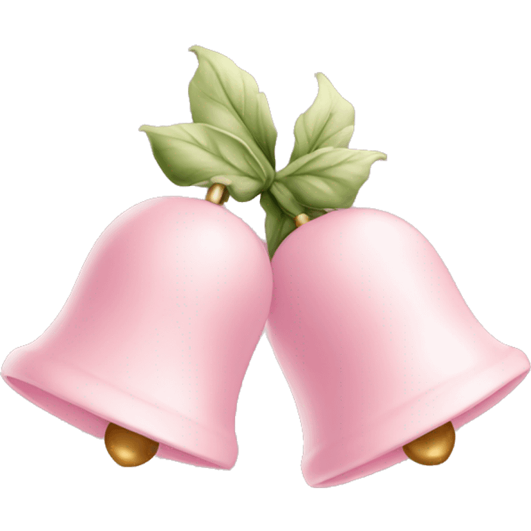 pastel pink bells  emoji