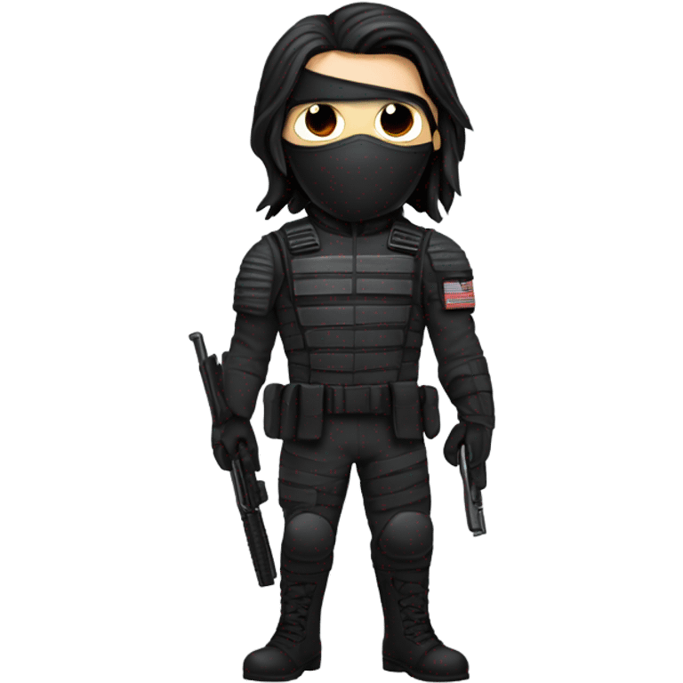 The winter soldier from marvel emoji