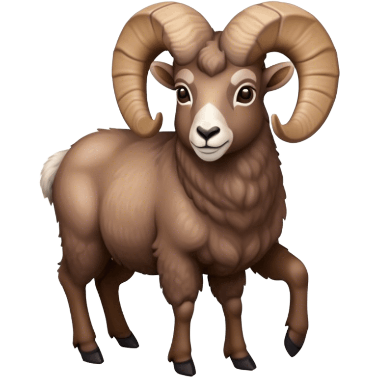 Rocky Mountain Bighorn sheep emoji