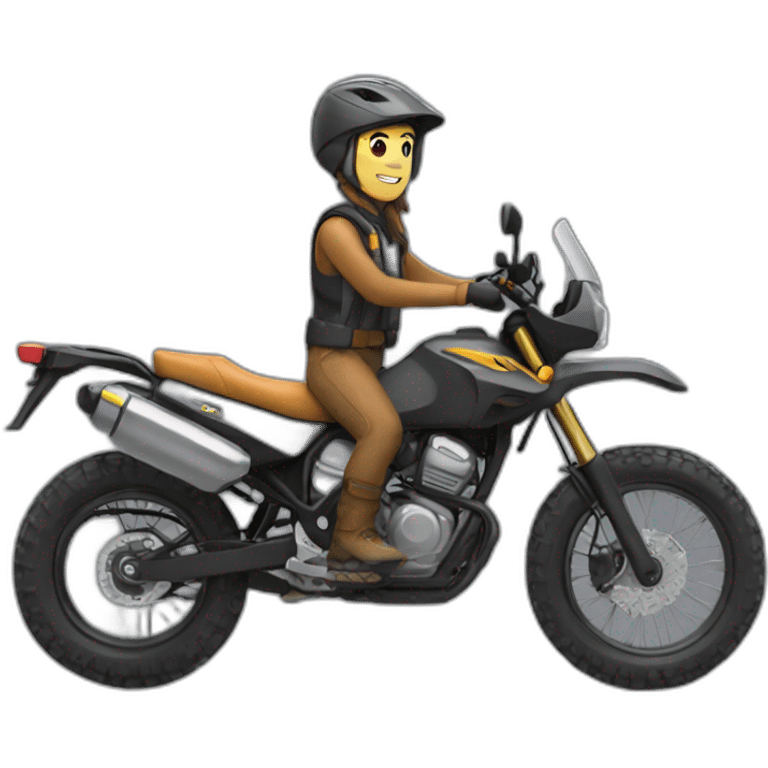 off-road bikers emoji