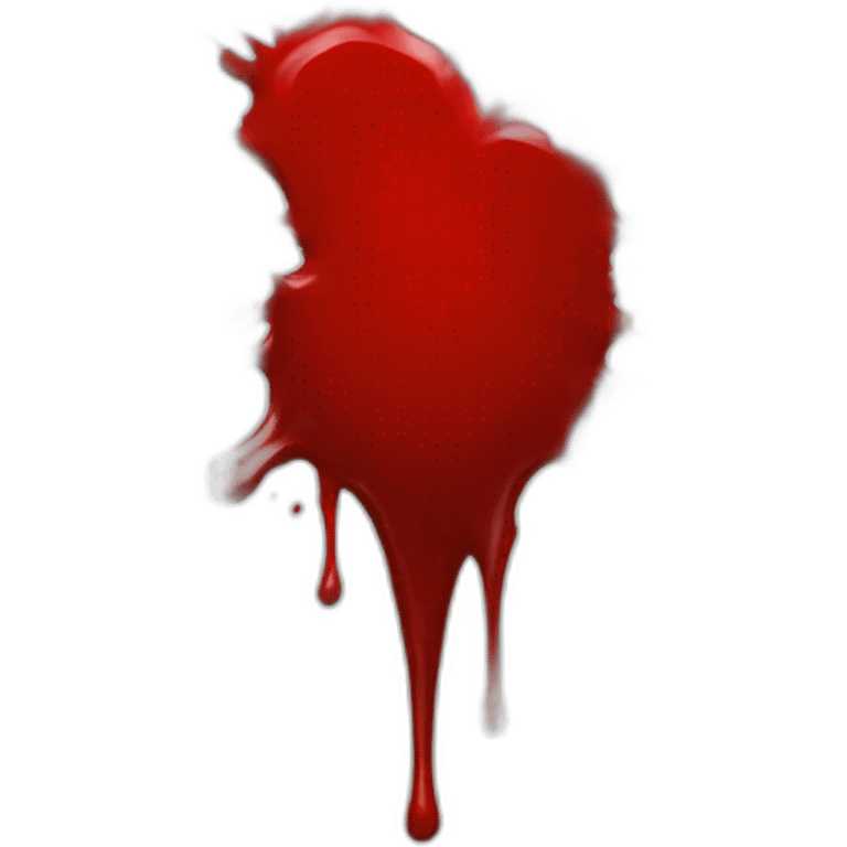 blood splatter emoji