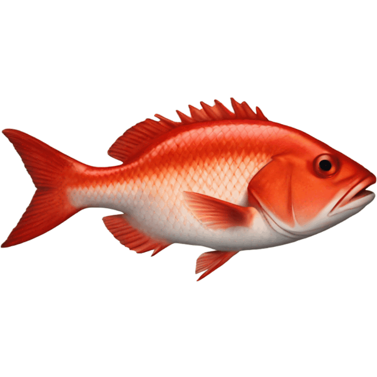 Red snapper emoji