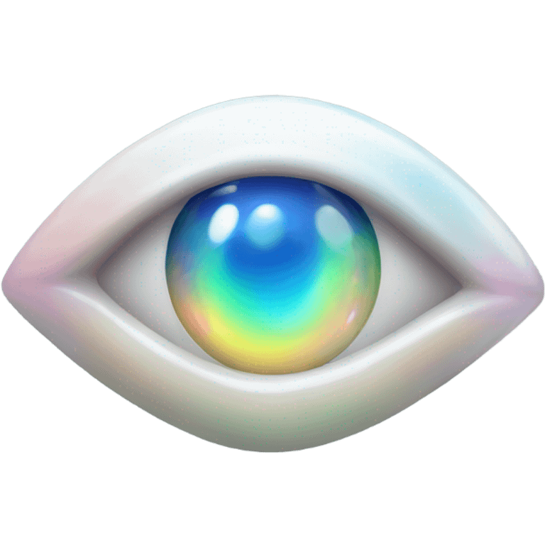 opal crystal eye emoji