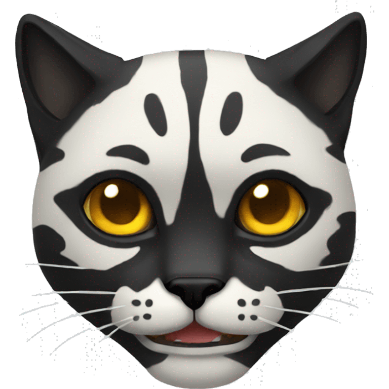 Gato calavera emoji