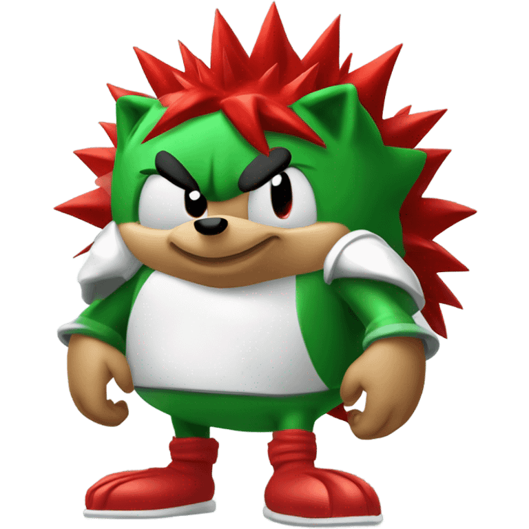 Knuckles hedge hog emoji