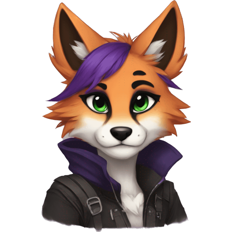 Edgy anthro furry by Falvie, LiLaiRa, AngieWolf emoji