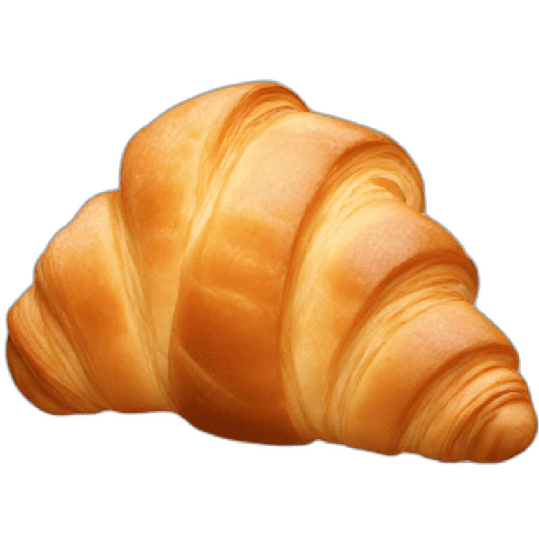 creamy croissant emoji