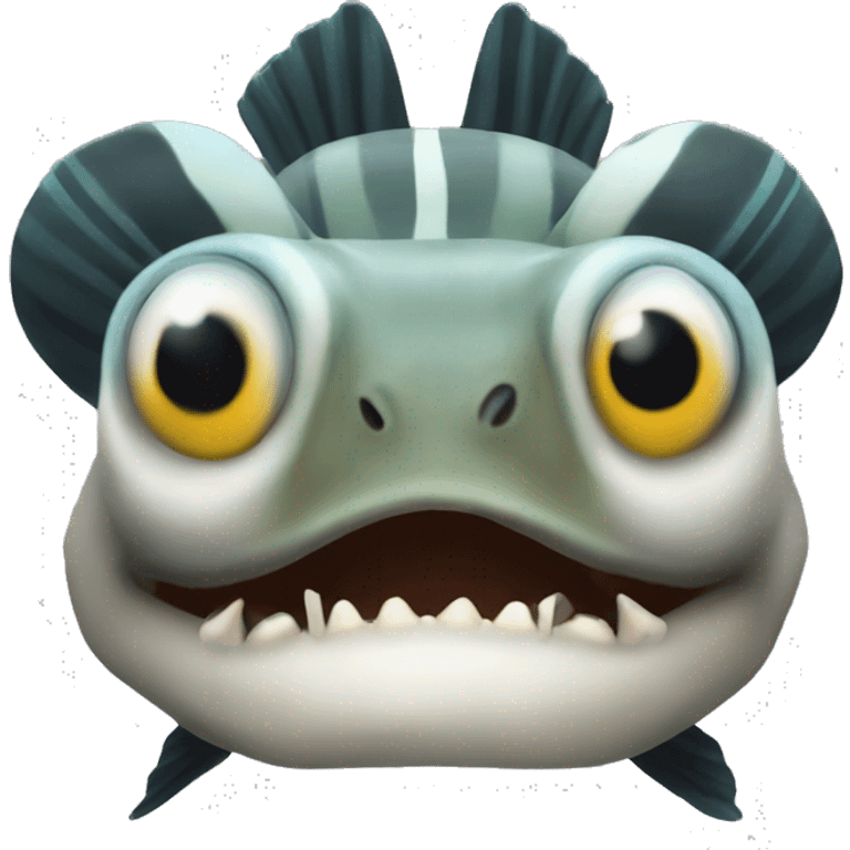 Symphysodon aequifasciatus emoji