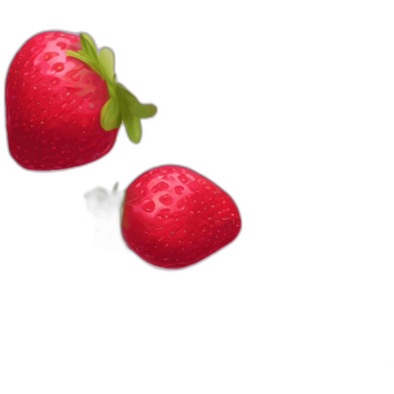 Fraises framboise myrtille emoji