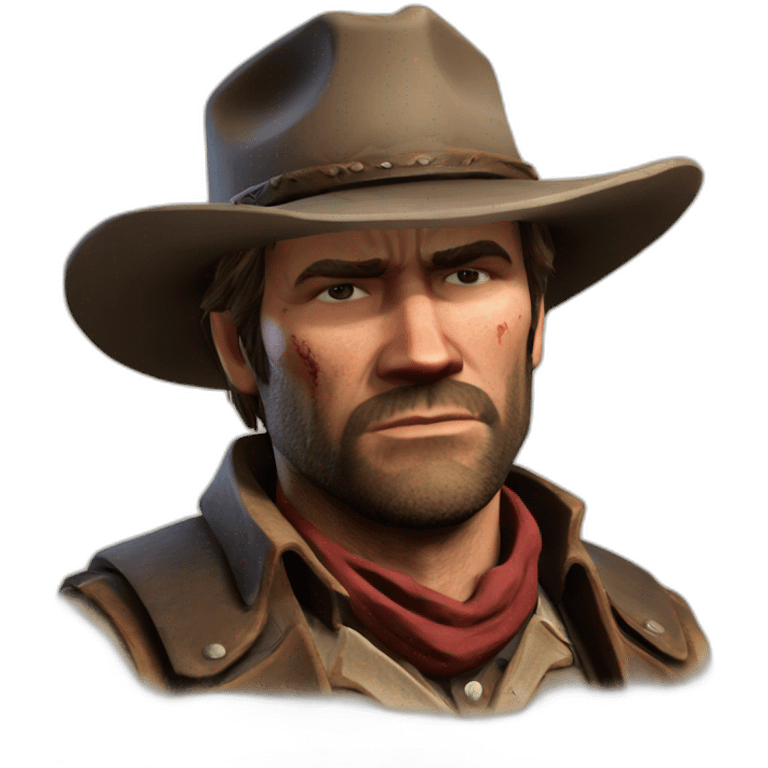 Arthur Morgan from Red dead redemption emoji