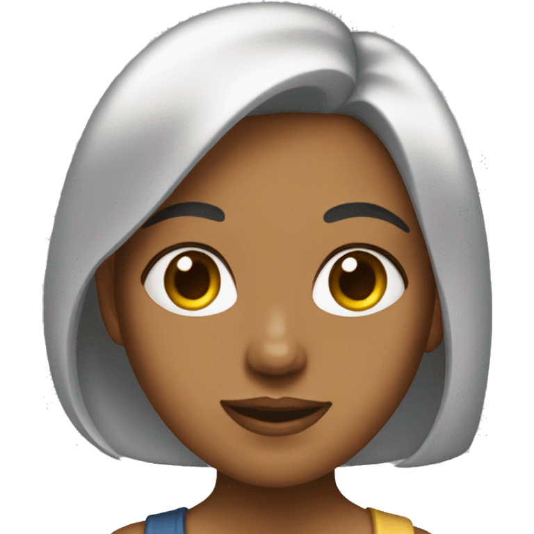 Classic girl  emoji