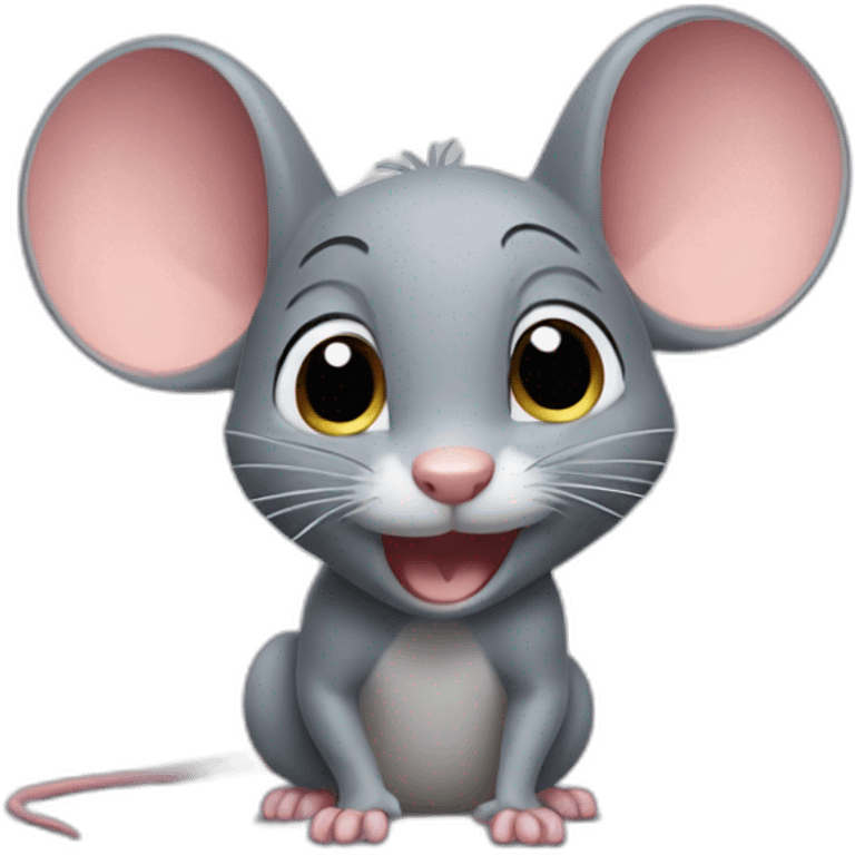 Little mouse looks like a pixar character  emoji