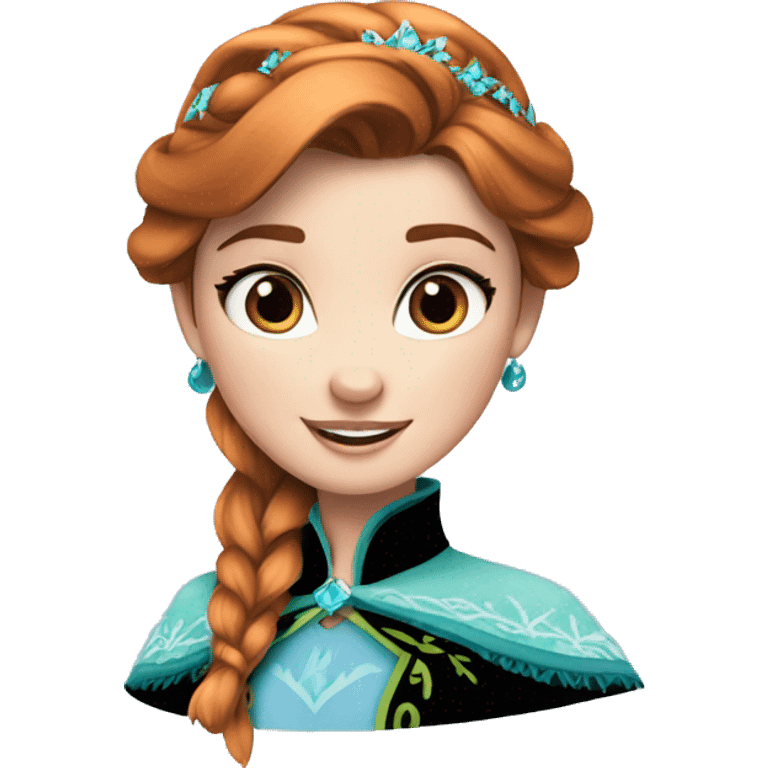 Princess Anna frozen emoji