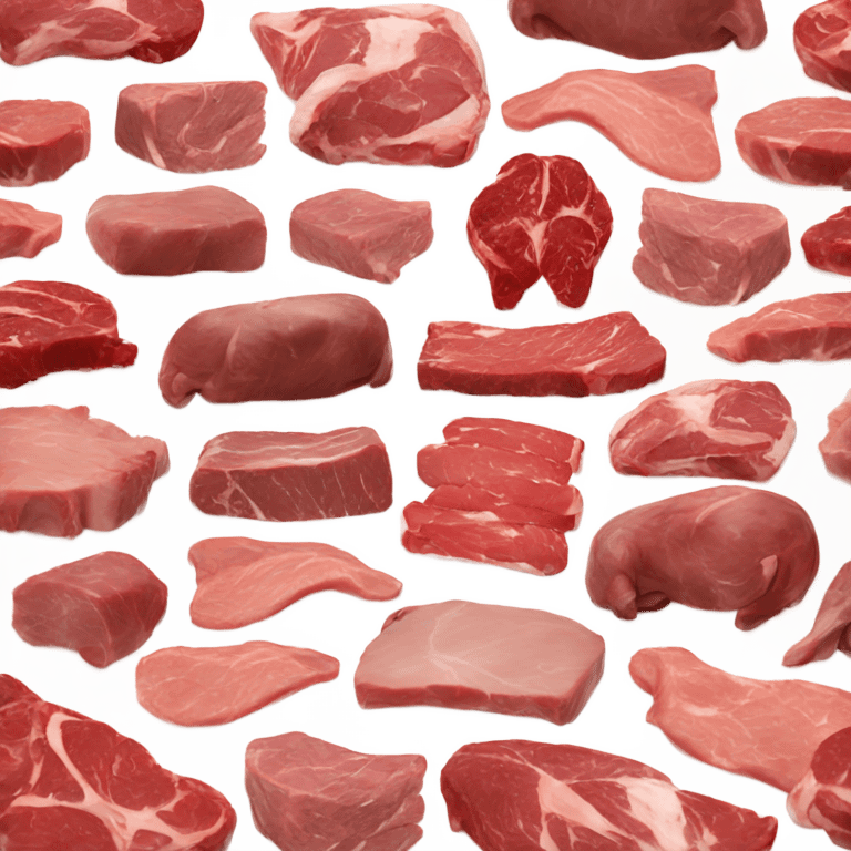 Meat landscape emoji