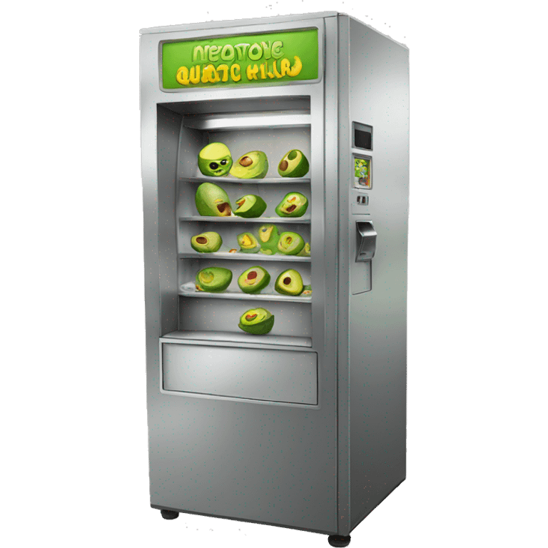 guacamole vending machine emoji