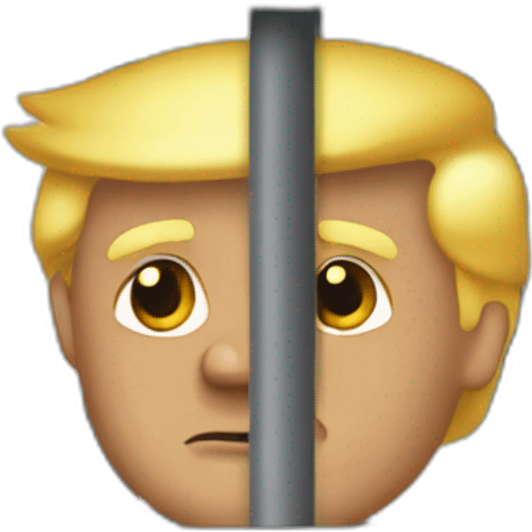 trump-in-jail-cell emoji