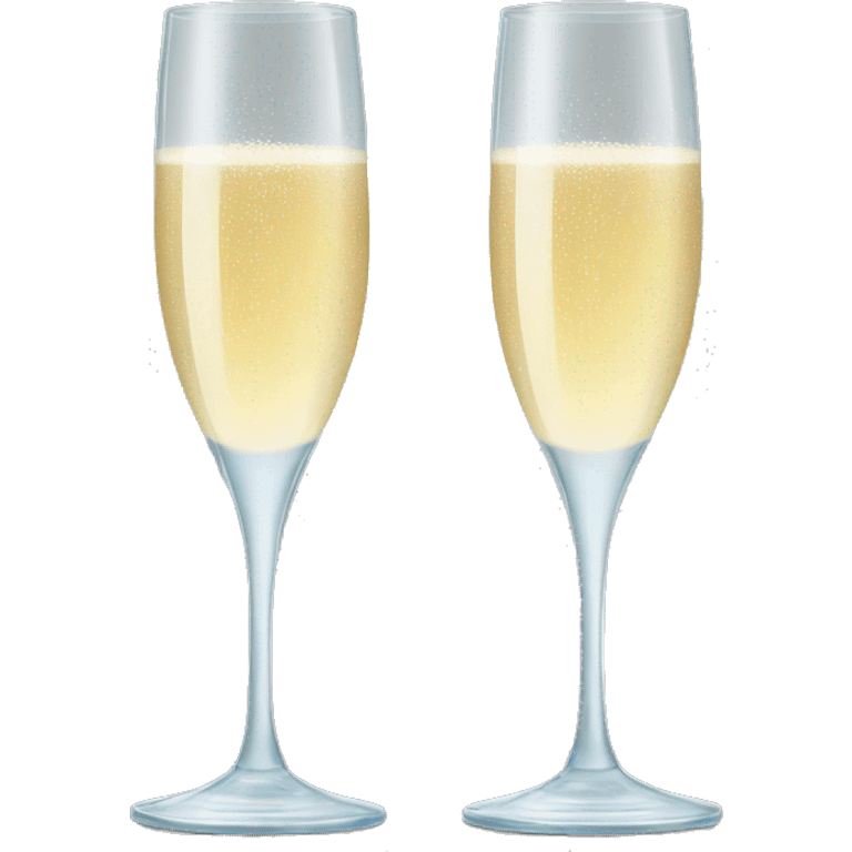 Champagne glasses emoji