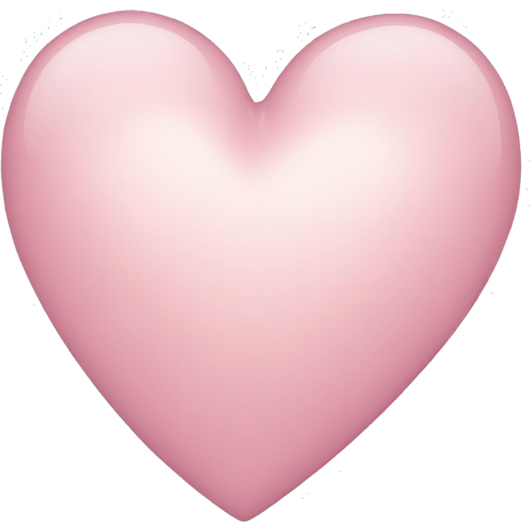 light pink heart emoji