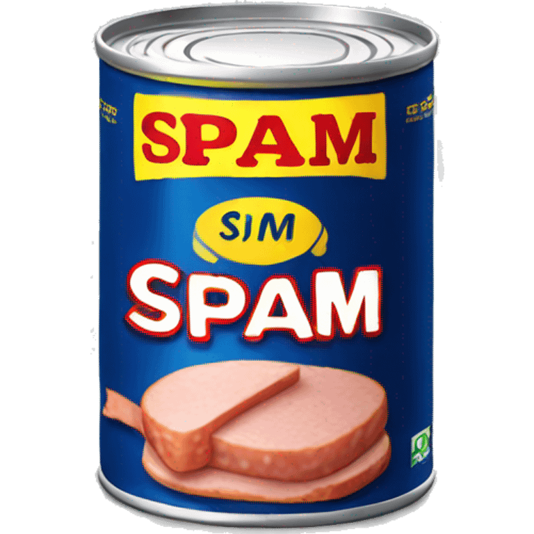 Can of spam emoji