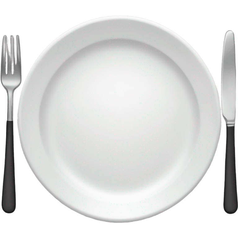 White plate emoji