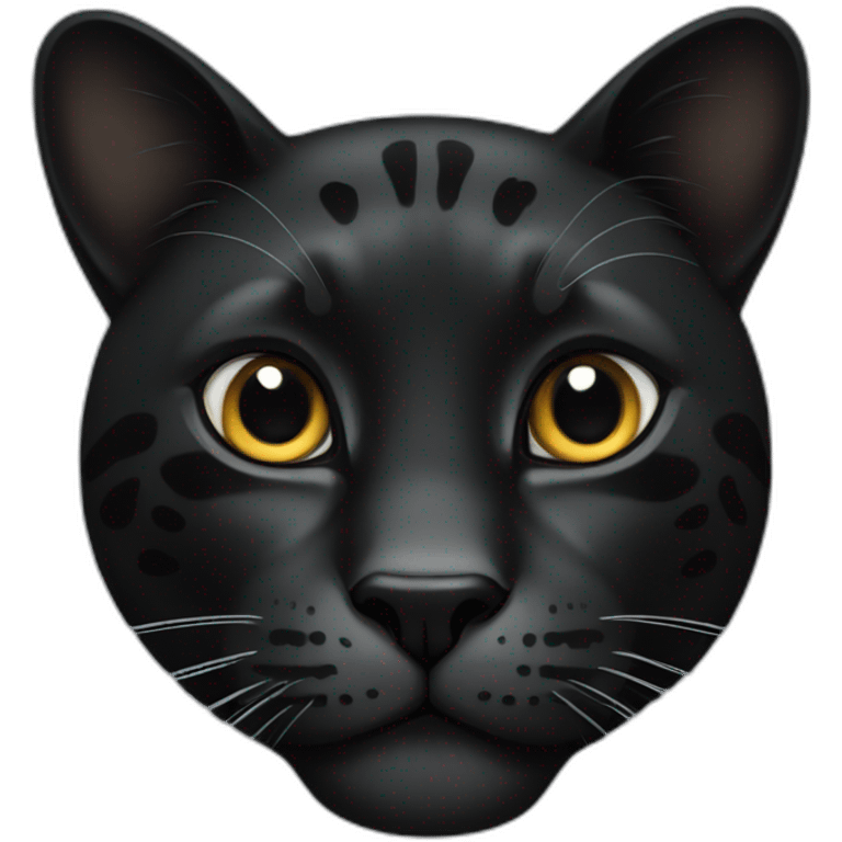 black big cat emoji