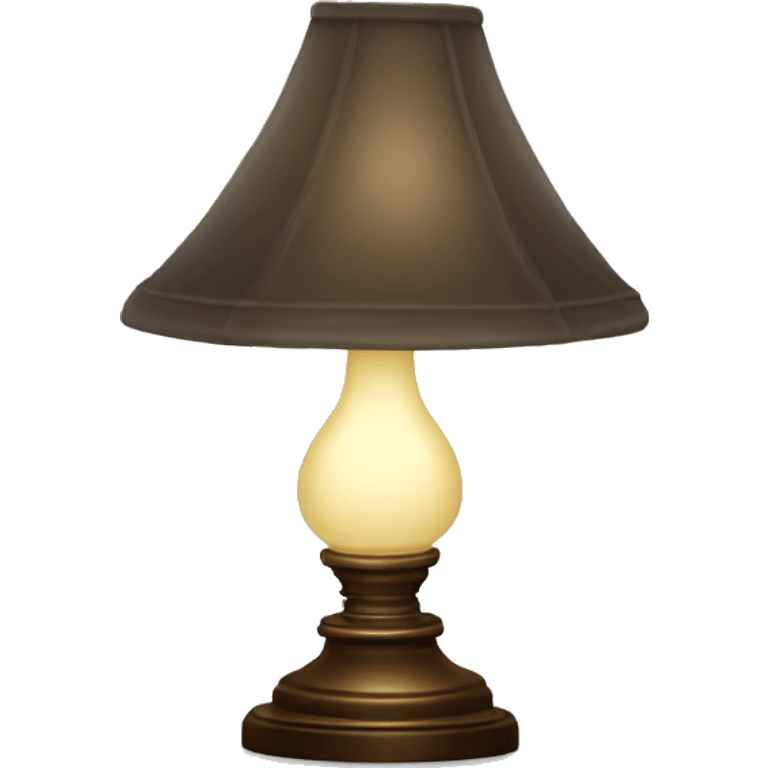 lamp with light emoji