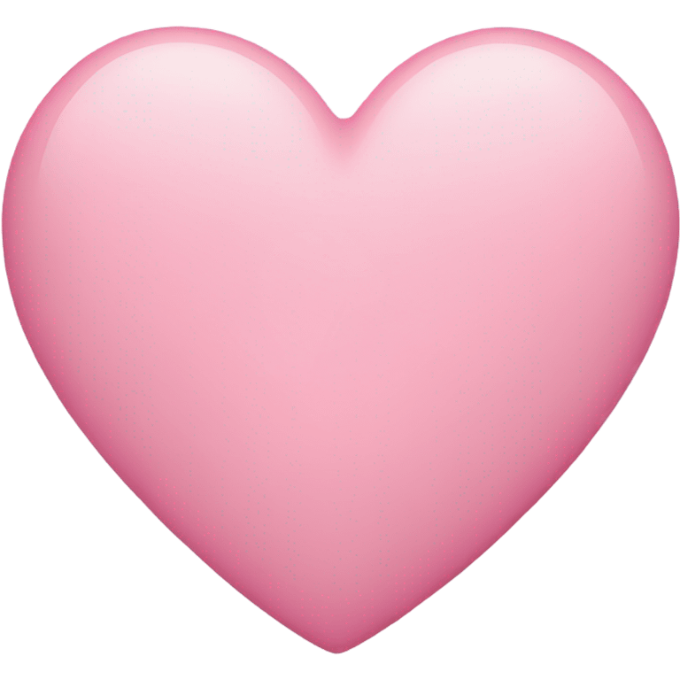 pink pastel heart emoji