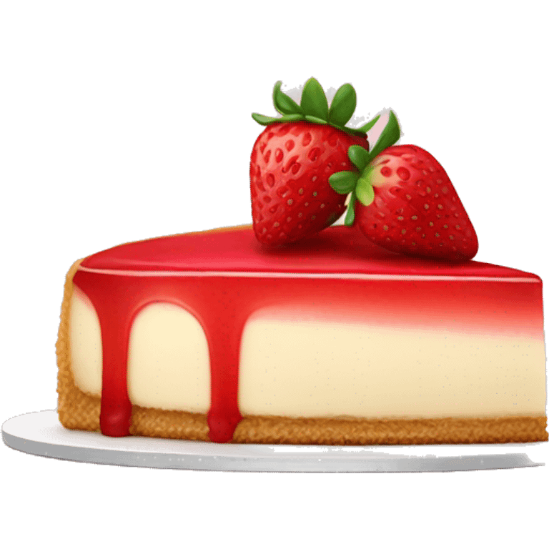 strawberry cheesecake emoji