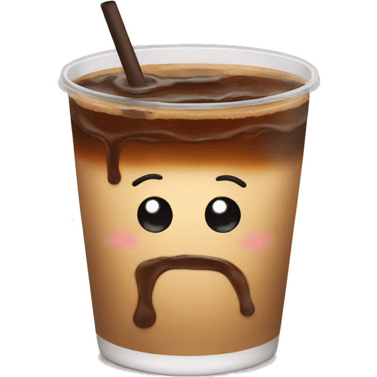 iced coffee emoji