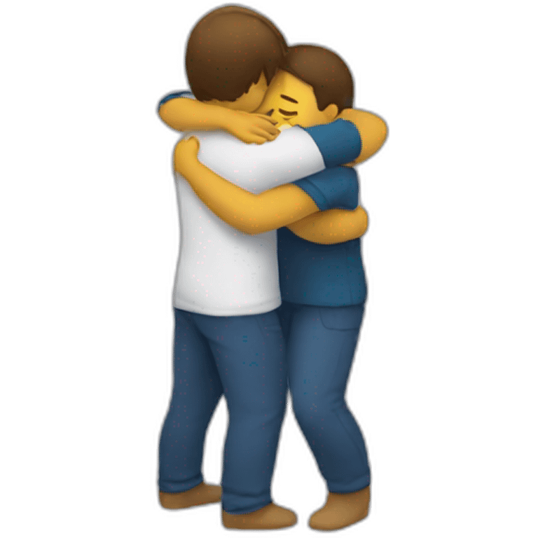 A hug emoji