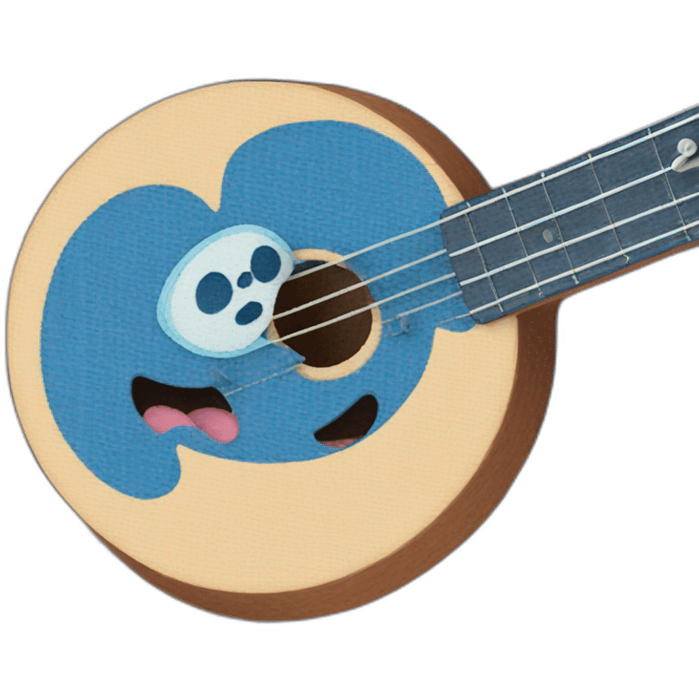 Stitch ukulele emoji