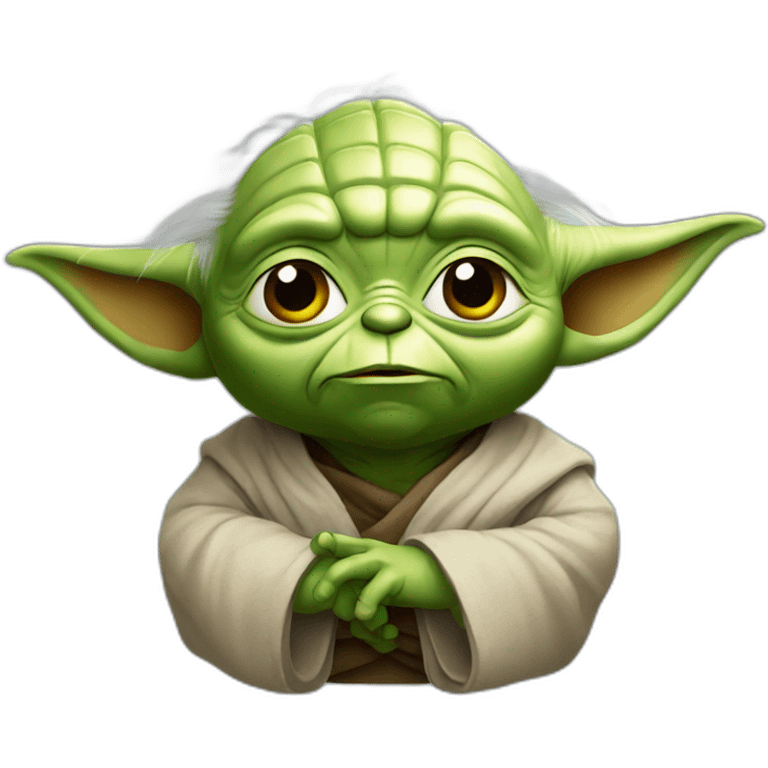 yoda mad emoji