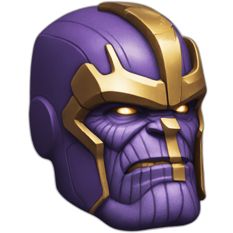 Thanos snapping emoji