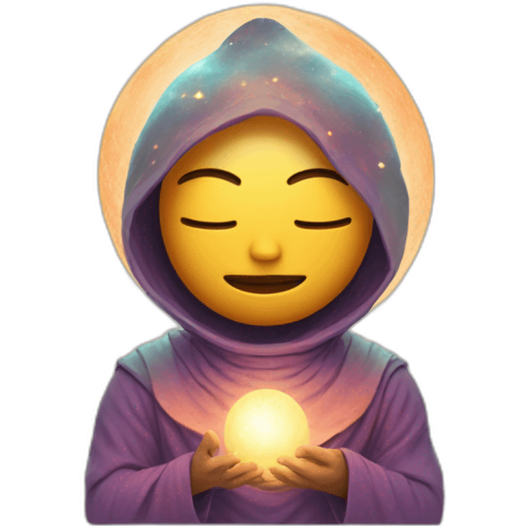 Cosmic méditation  emoji