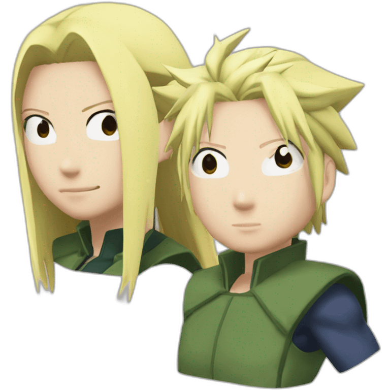 Tsunade et naruto emoji