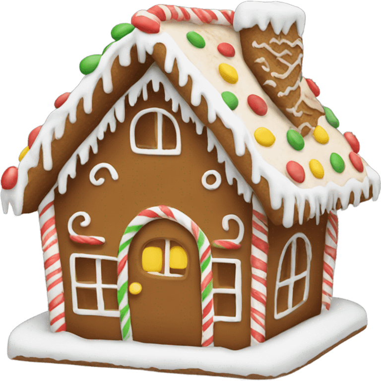 gingerbread house  emoji