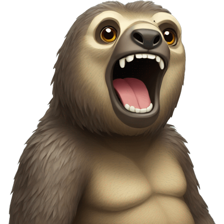 prehistoric giant sloth emoji