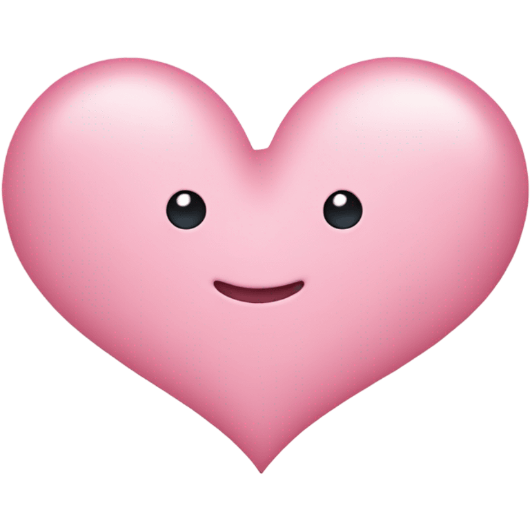 Light pink heart  emoji