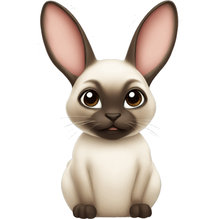 Siamese bunny star wars  emoji