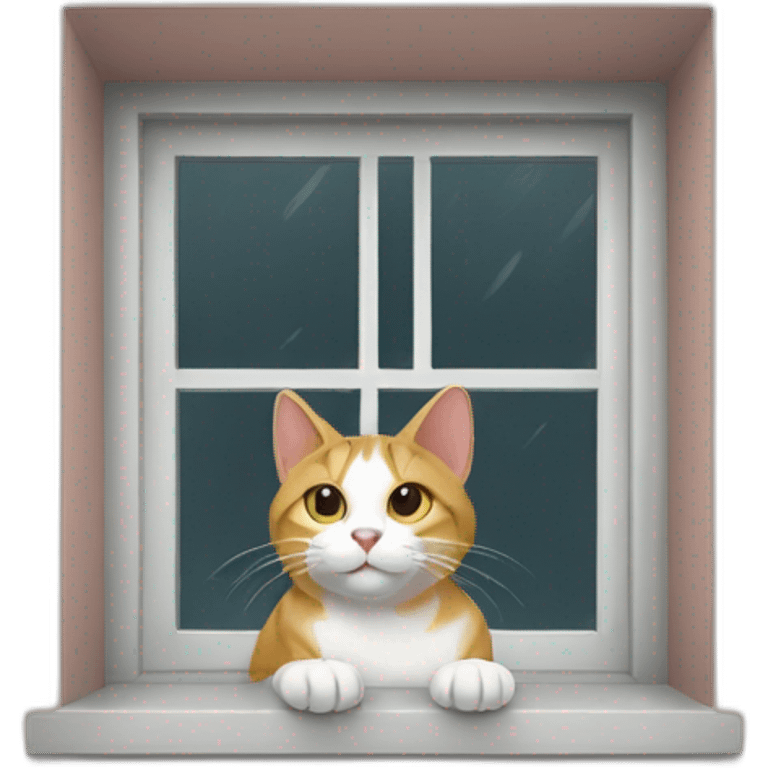 Cat in a Window emoji